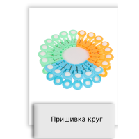 Пришивка круг